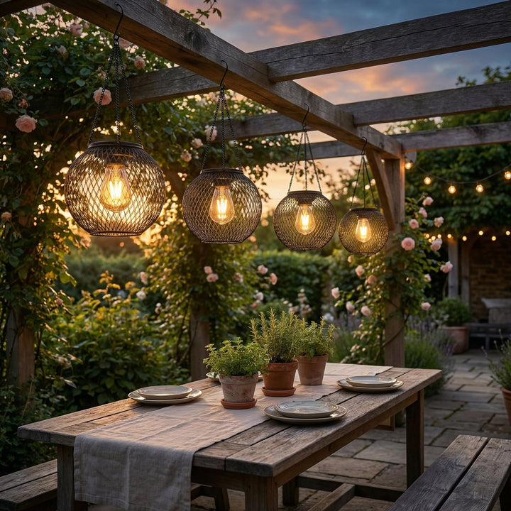 Solar Hanging Garden Lantern