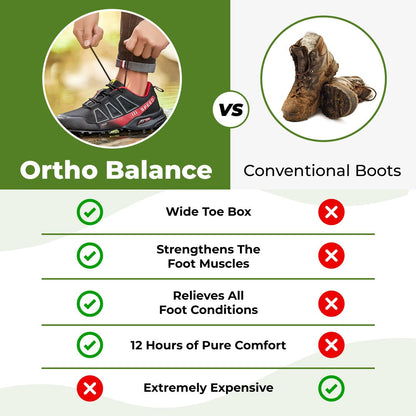 -Ortho Balance - Orthopedic Pain-Relieving Walking shoes