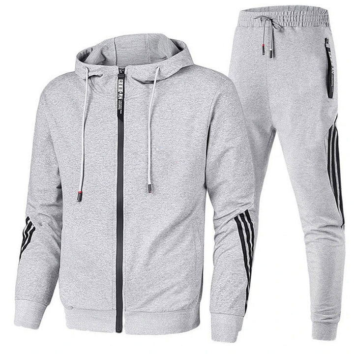 Two-Piece Tracksuit - Relaxed Cut & Soft Stretch Ease