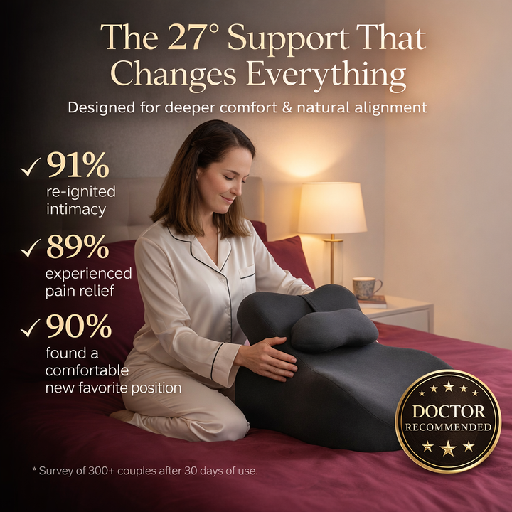 Couples Support Pillow Better Comfort & Positioning