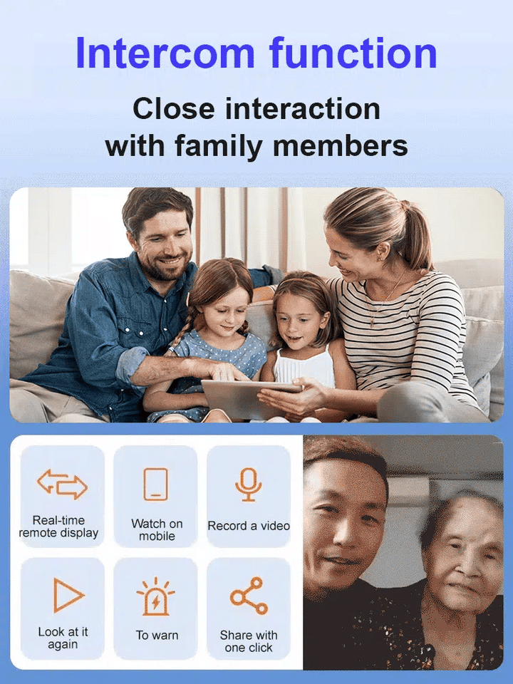 Mini WiFi Security Camera — 1080P HD | Night Vision | Motion Detection | Indoor Spy Cam