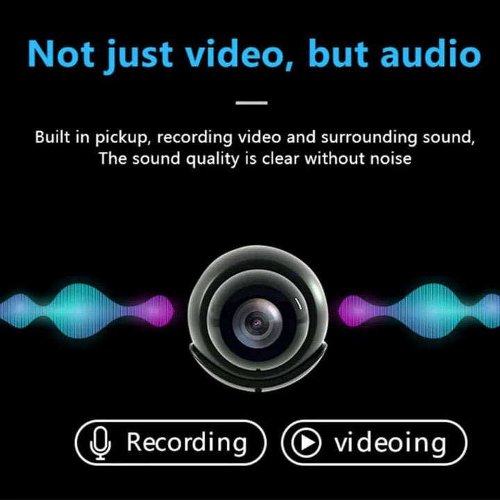 Mini WiFi Security Camera — 1080P HD | Night Vision | Motion Detection | Indoor Spy Cam