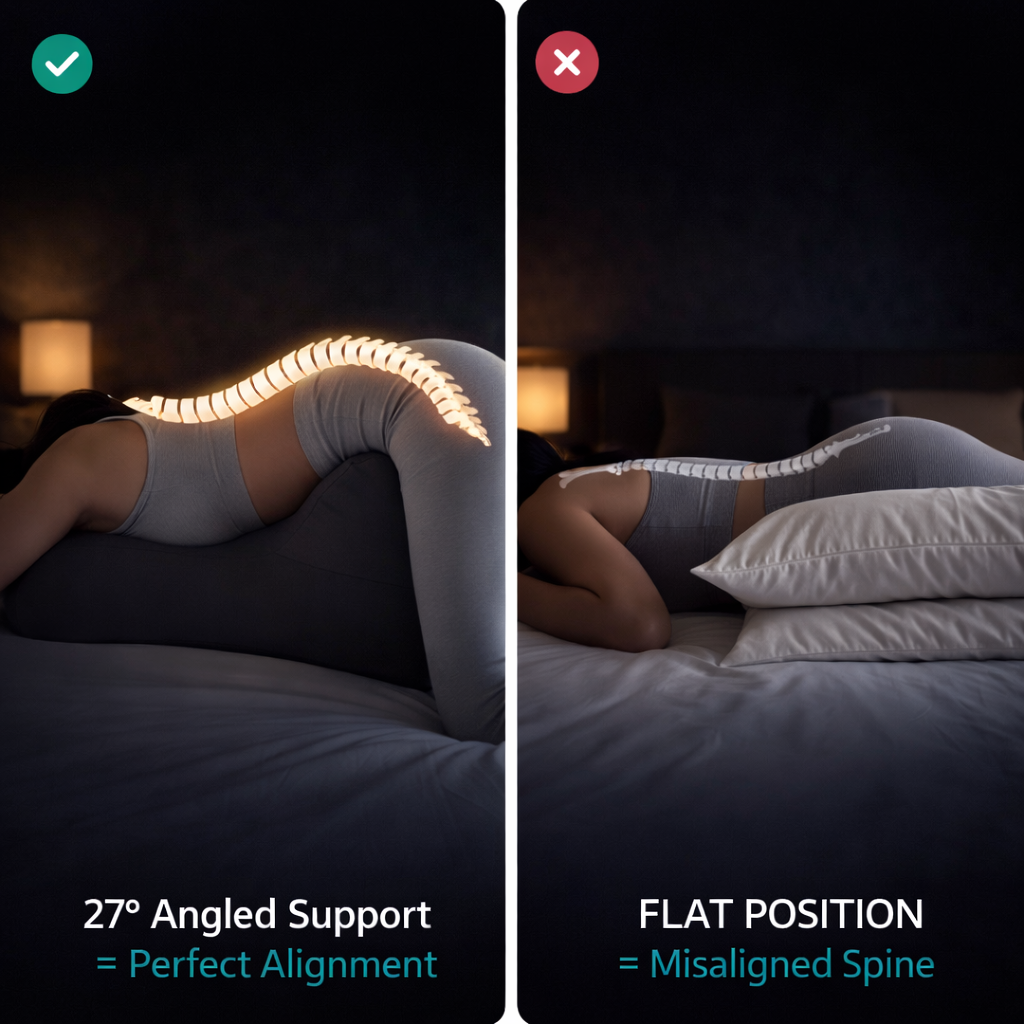 Couples Support Pillow Better Comfort & Positioning