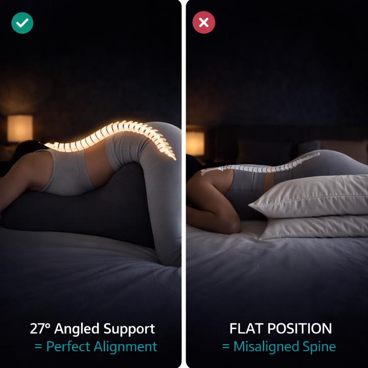Couples Support Pillow Better Comfort & Positioning