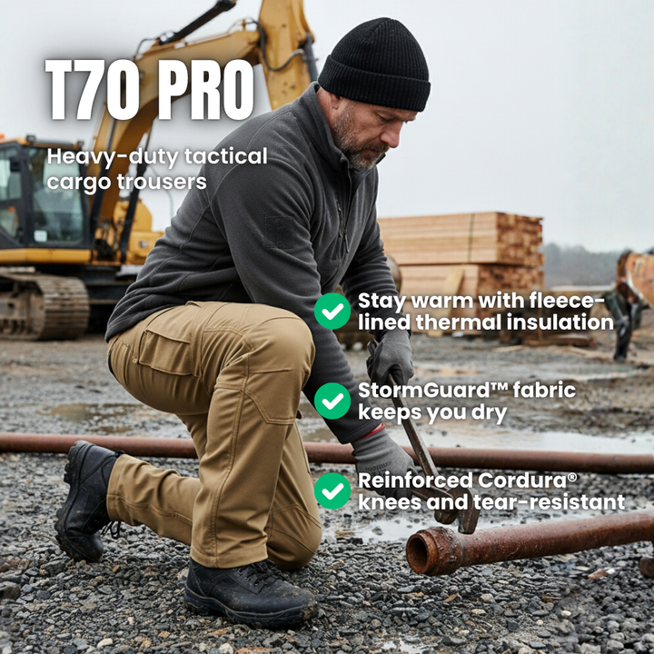 Trench Winter Cargo  Weatherproof, Work-Ready