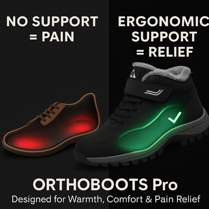 ORTHOBOOTS Pro® - Ergonomic winter boots - pain relieving & warming