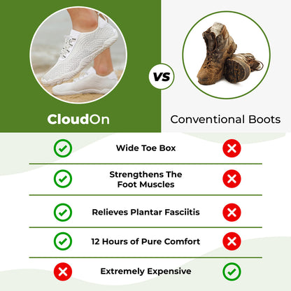 -CloudOn - Orthopedic Pain-Relieving Barefoot shoes