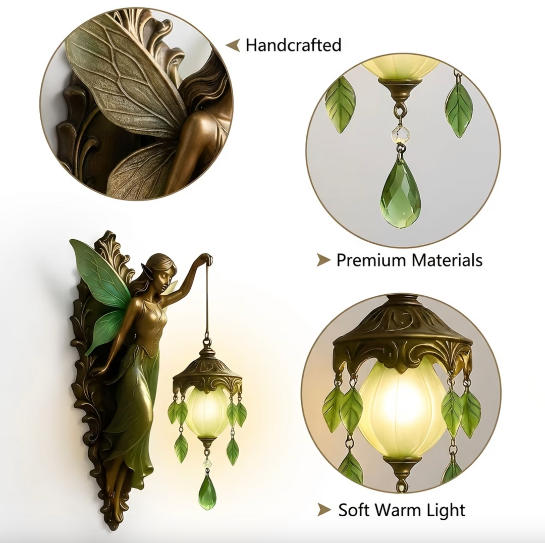 Aetheria™ - Enchanted Fairy Glow Wall Lamp