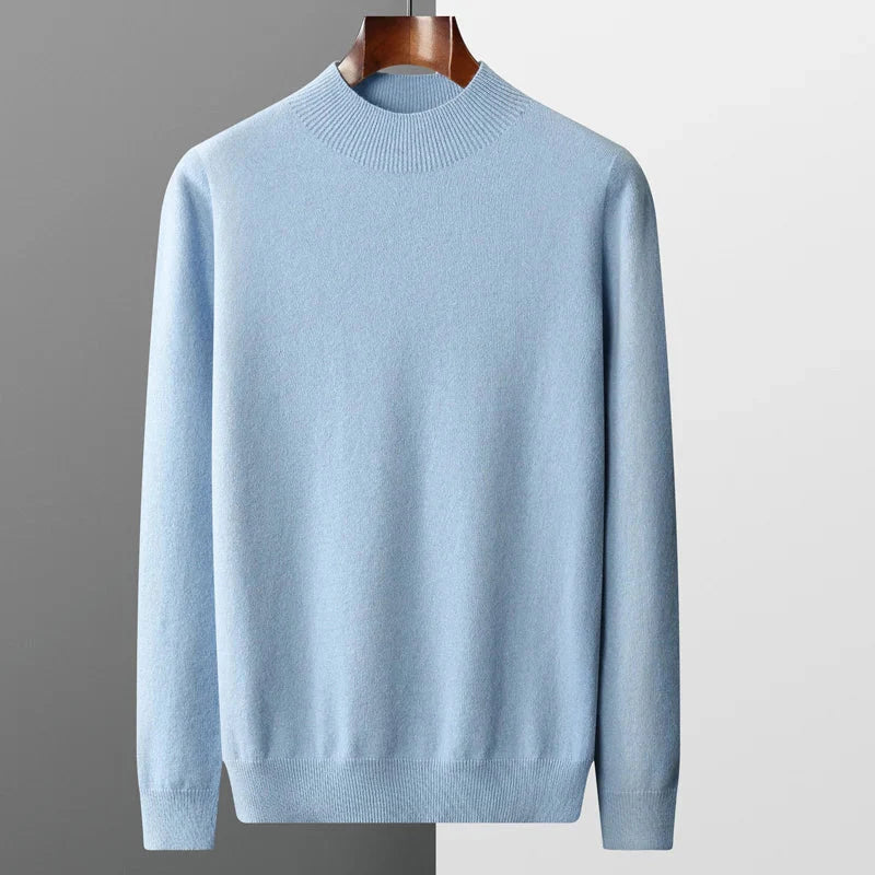 Sweater - Soft Fiber Blend And Simple Lines For Warmth