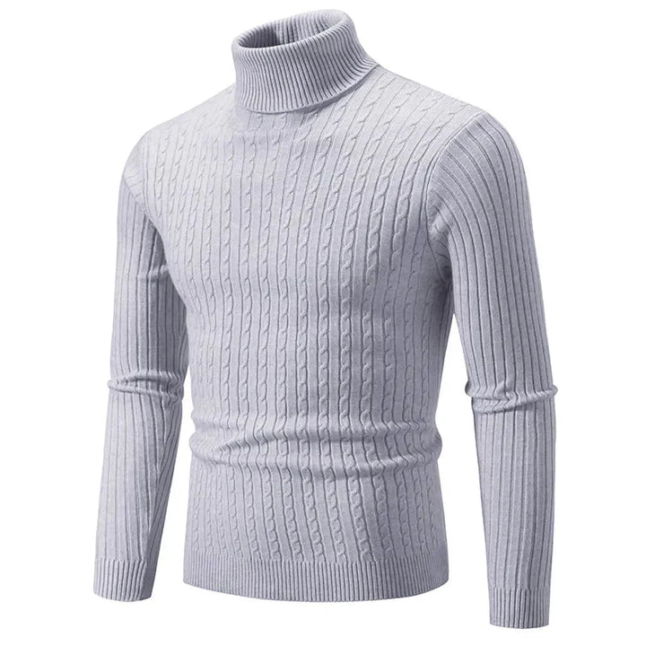 Turtleneck - Fine Knit Blend Collar And Retains Warmth
