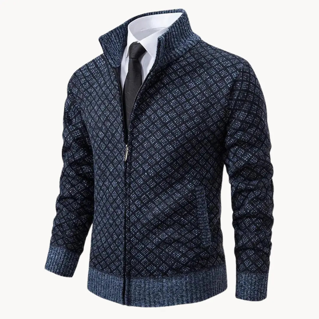 Turtleneck – Jacquard Twill Build & Neck Wind Barrier