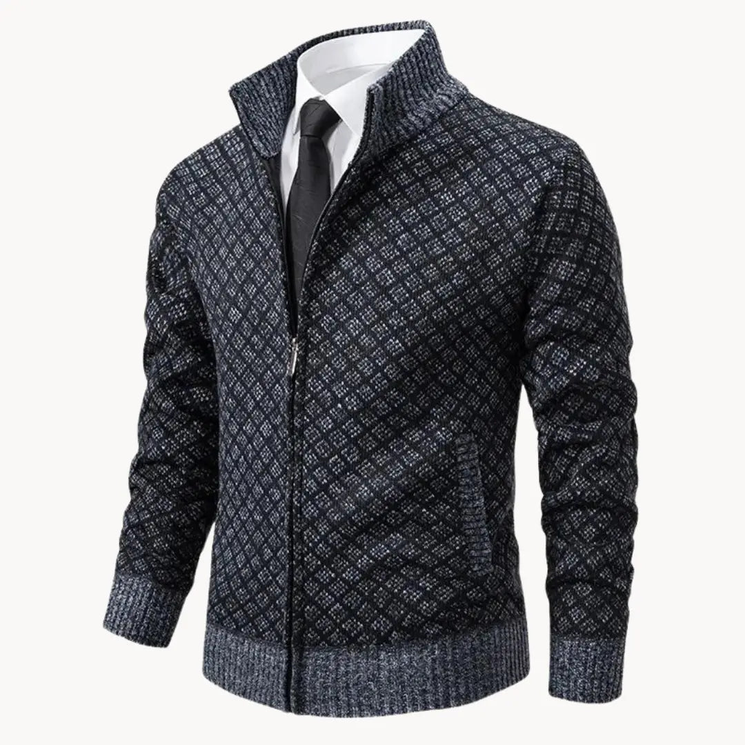 Turtleneck – Jacquard Twill Build & Neck Wind Barrier