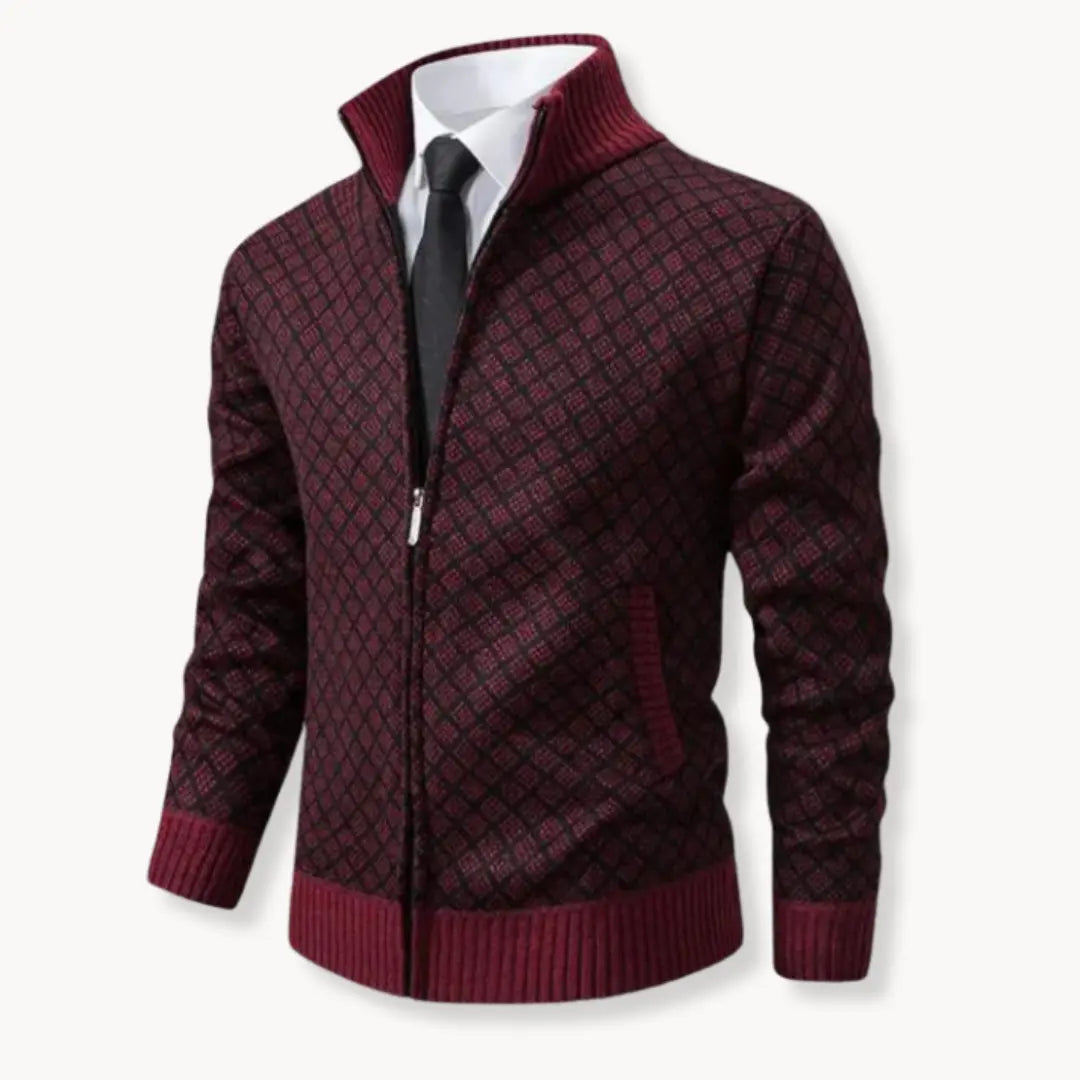 Turtleneck – Jacquard Twill Build & Neck Wind Barrier
