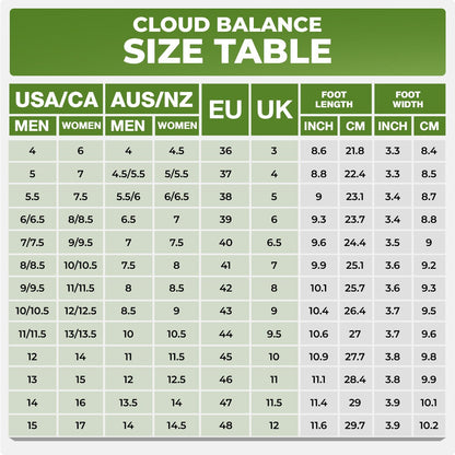 -Cloud Balance -  Pain-Relieving Barefoot Shoes