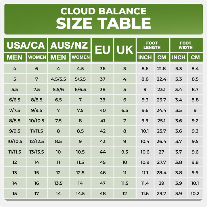 -Cloud Balance -  Pain-Relieving Barefoot Shoes