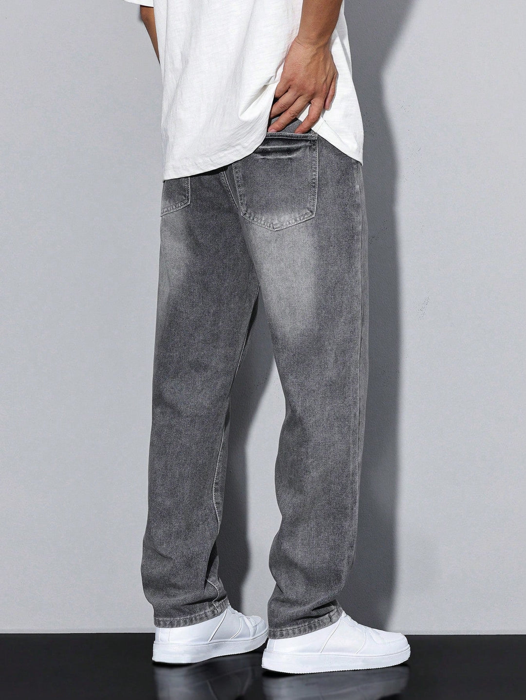 Daan | Solid Color Casual Men's Jeans